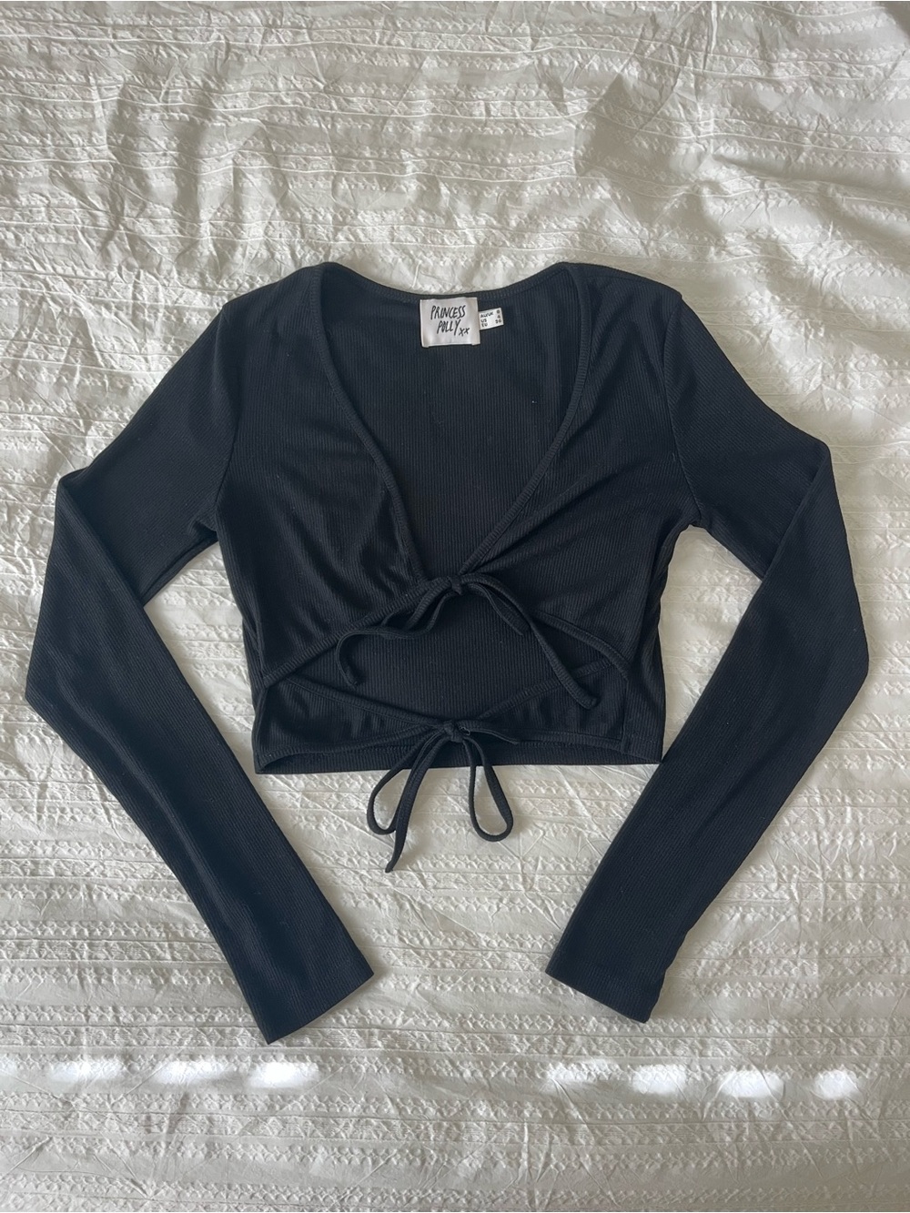 black princess polly top
